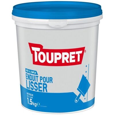 Toupret Enduit de Mur - Petites Imperfections - 1,5kg - Enduit - Publicité Toupret Enduit de Mur - Petites Imperfections - 1,5kg - Enduit - Publicité