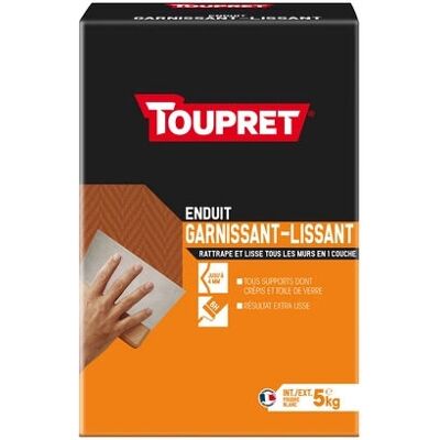 Toupret BCHGAR05 Stucco - Pareti Lisce 5kg Toupret BCHGAR05 Stucco - Pareti Lisce 5kg