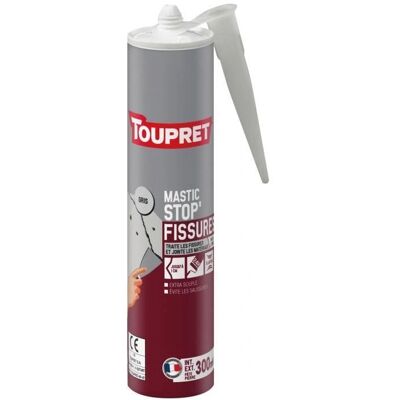 Mastice acrilico Stop Fessure Toupret 300ml - Grigio Mastice acrilico Stop Fessure Toupret 300ml - Grigio