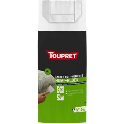 TOUPRET Poudre Humi-Block - 6Kg - Prévention Humidité - Publicité TOUPRET Poudre Humi-Block - 6Kg - Prévention Humidité - Publicité