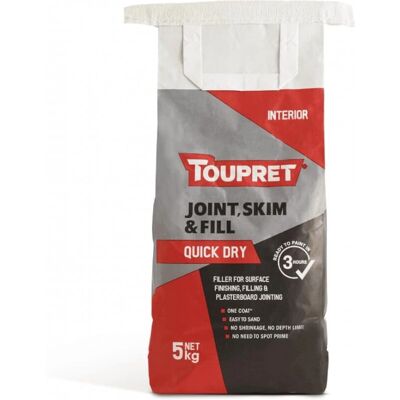 Toupret Brand Model - Quick Dry Joint Skim & Fill Toupret Brand Model - Quick Dry Joint Skim & Fill