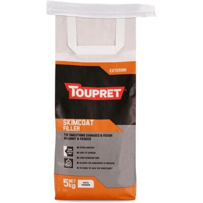 Toupret Ttegfapo05gb Exterior Skimcoat Filler 5kg - Skimcoat Filler Toupret Ttegfapo05gb Exterior Skimcoat Filler 5kg - Skimcoat Filler