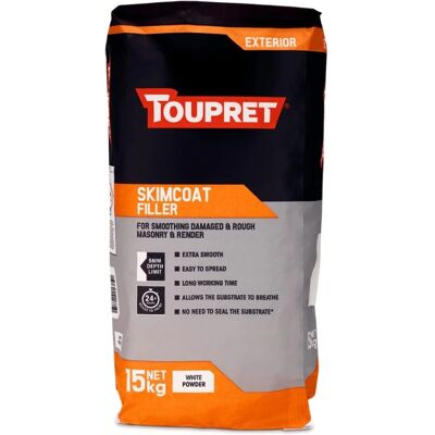 Toupret Ttegfapo15gb White Exterior Skimcoat Filler - Skimcoat Filler Toupret Ttegfapo15gb White Exterior Skimcoat Filler - Skimcoat Filler