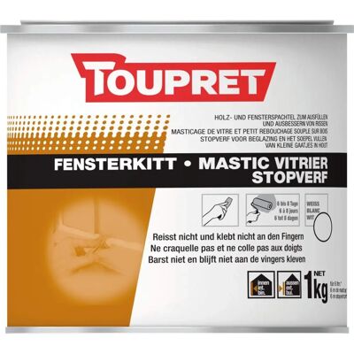 Stucco Bianco Toupret Vitrer - Per legno e vetro Stucco Bianco Toupret Vitrer - Per legno e vetro