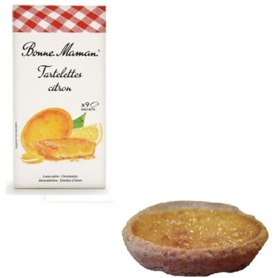Tartelettes au citron Bonne Maman - 125g - Publicité Tartelettes au citron Bonne Maman - 125g - Publicité