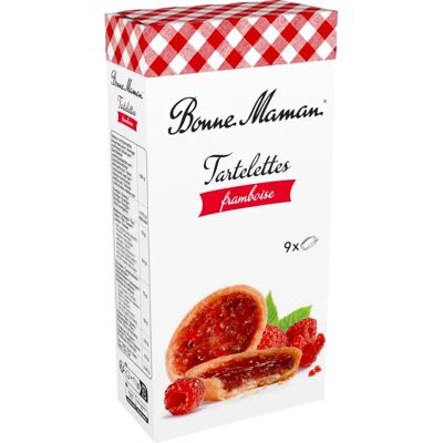 Bonne Maman Tartelettes Framboises (135g) - Publicité Bonne Maman Tartelettes Framboises (135g) - Publicité