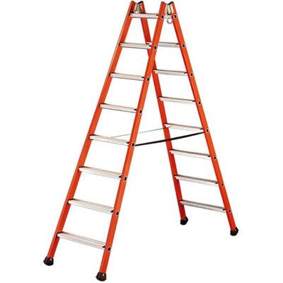 Tubesca Comabi - Df Isolante 6 Marches - 2.38m - Ladder Tubesca Comabi - Df Isolante 6 Marches - 2.38m - Ladder