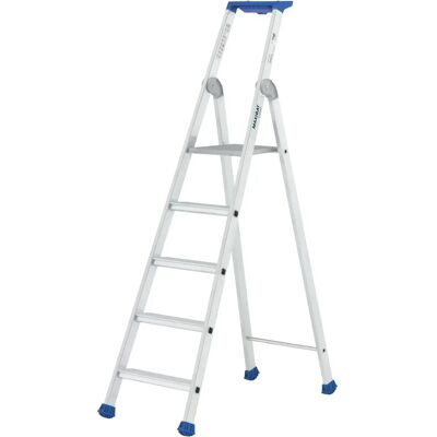 Tubesca Comabi - Escalera Maxibat - 6 peldaños - 2,19m - Aluminio resistente Tubesca Comabi - Escalera Maxibat - 6 peldaños - 2,19m - Aluminio resistente
