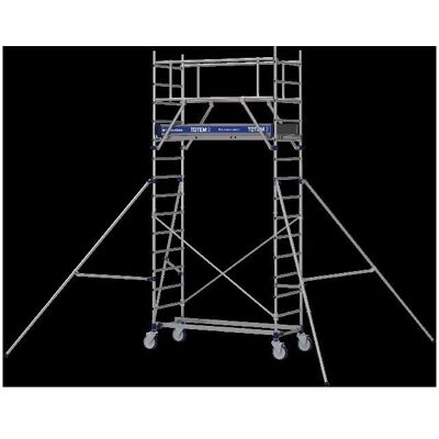 TUBESCA COMABI Modèle 22403630 - Échafaudage Mobile en Aluminium - Hauteur Max 4,85m - Publicité TUBESCA COMABI Modèle 22403630 - Échafaudage Mobile en Aluminium - Hauteur Max 4,85m - Publicité
