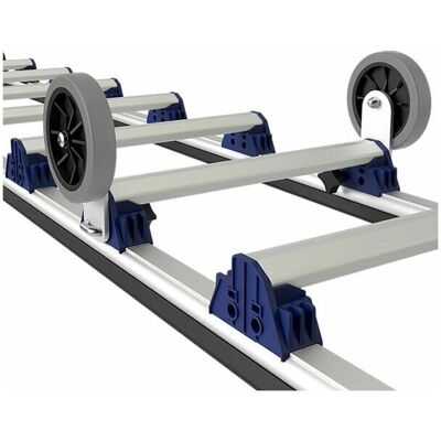 Tubesca Comabi Dachleiter-Radset - 125mm Weichbeschichtete Räder Tubesca Comabi Dachleiter-Radset - 125mm Weichbeschichtete Räder