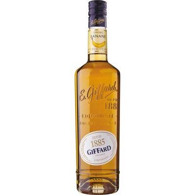 Giffard Creme De Banane - 70cl - Creamy Banana Flavor Giffard Creme De Banane - 70cl - Creamy Banana Flavor