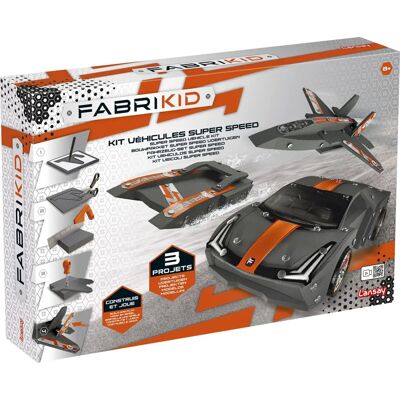 Lansay Fabrikid - Kit Fordon Super Speed - 8+ År - 3 Modeller Lansay Fabrikid - Kit Fordon Super Speed - 8+ År - 3 Modeller
