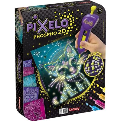 Zestaw Kreatywny Lansay Pixelo Phospho 2D - Sztuka i Rękodzieło Zestaw Kreatywny Lansay Pixelo Phospho 2D - Sztuka i Rękodzieło