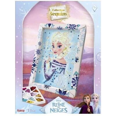 Lansay Kit de Sequins Elsa - La Reine des Neiges - Création pour Enfants - Publicité Lansay Kit de Sequins Elsa - La Reine des Neiges - Création pour Enfants - Publicité