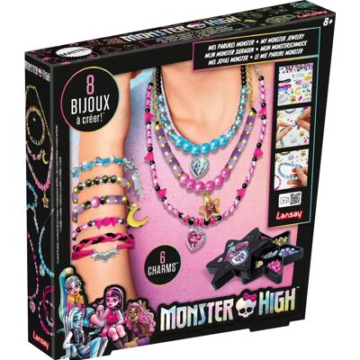 Perles en Verre Monster High de Lansay - Ensemble Créatif pour Enfants Perles en Verre Monster High de Lansay - Ensemble Créatif pour Enfants