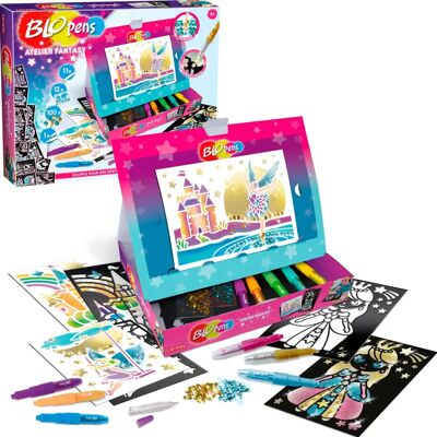 Blopens Modello Officina Animali Fantasia con Paillettes - Set Creativo Blopens Modello Officina Animali Fantasia con Paillettes - Set Creativo