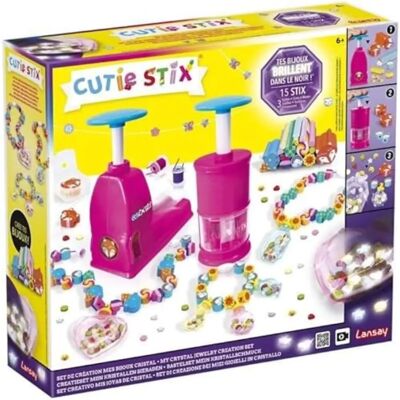 Lansay Set de fabrication de bijoux en verre - Kit créatif pour enfants - Publicité Lansay Set de fabrication de bijoux en verre - Kit créatif pour enfants - Publicité