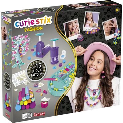 Glasparels Lansay Cutie Stix - Creatieve sieradenmakerij voor kinderen 6+ Glasparels Lansay Cutie Stix - Creatieve sieradenmakerij voor kinderen 6+