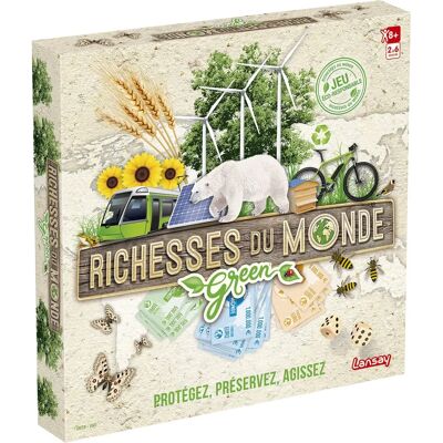 Lansay RICHES DU MONDE VERT - Jeu de société pour enfants 8+ Lansay RICHES DU MONDE VERT - Jeu de société pour enfants 8+
