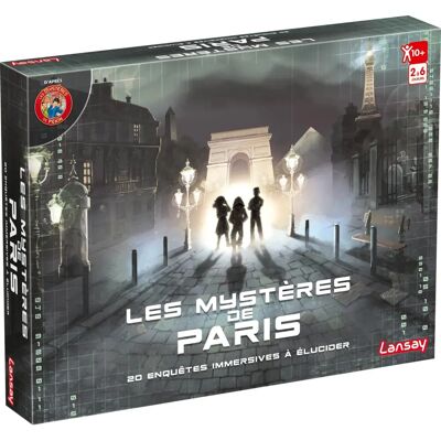 Lansay Les Mystères De Paris - Jeu de société - 10+ - Multicolour - Publicité Lansay Les Mystères De Paris - Jeu de société - 10+ - Multicolour - Publicité