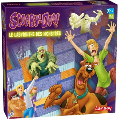 Jeu de société Scooby-Doo - Le Labyrinthe des Monstres - Jeu en Famille - Publicité Jeu de société Scooby-Doo - Le Labyrinthe des Monstres - Jeu en Famille - Publicité