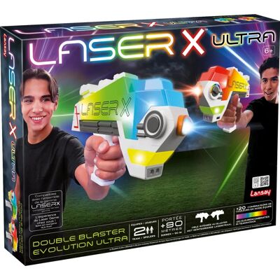 Zestaw Lansay Laser X Ultra - Gra Laser na Zewnątrz - 6+ Lat Zestaw Lansay Laser X Ultra - Gra Laser na Zewnątrz - 6+ Lat
