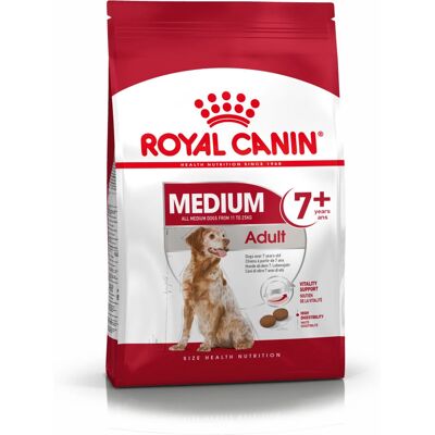 Royal Canin Medium Adult 7+ Tørrfôr til Hunder - 15kg Royal Canin Medium Adult 7+ Tørrfôr til Hunder - 15kg