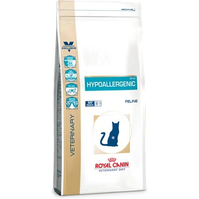 Royal Canin Alimentation Vétérinaire Feline Hypoallergénique Croquettes - 4,5kg Royal Canin Alimentation Vétérinaire Feline Hypoallergénique Croquettes - 4,5kg