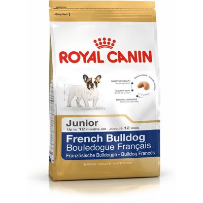 Royal Canin French Bulldog Puppy 3kg - Tailored for Growth & Brachycephalic Royal Canin French Bulldog Puppy 3kg - Tailored for Growth & Brachycephalic