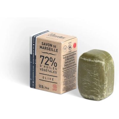 La Corvette - Savon de Marseille - huile d'olive - 50g - Savon La Corvette - Savon de Marseille - huile d'olive - 50g - Savon