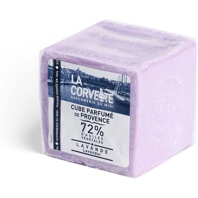 Cube de Savon à la Lavande La Corvette - Soin Personnel Cube de Savon à la Lavande La Corvette - Soin Personnel