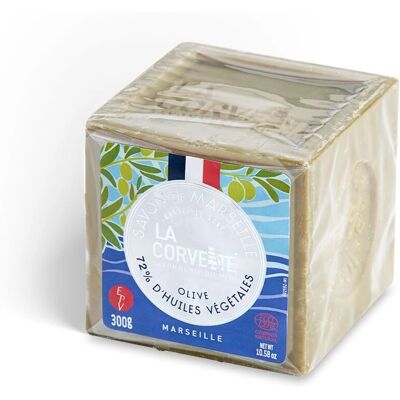 LA CORVETTE Olijfolie Zeep - Gevoelige huid - 300g - Olijven & Plantaardige oliën LA CORVETTE Olijfolie Zeep - Gevoelige huid - 300g - Olijven & Plantaardige oliën