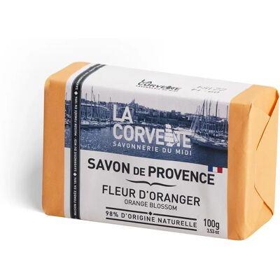 Savon de Provence Fleurs d'Oranger La Corvette - Savon - Publicité Savon de Provence Fleurs d'Oranger La Corvette - Savon - Publicité
