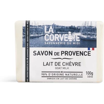 Savon de Provence au Lait de Chèvre La Corvette - Soins traditionnels de Marseille - Publicité Savon de Provence au Lait de Chèvre La Corvette - Soins traditionnels de Marseille - Publicité