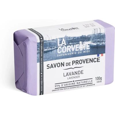 Savon de Lavande de Provence La Corvette - Savon - Publicité Savon de Lavande de Provence La Corvette - Savon - Publicité