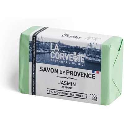 La Corvette Savon de Provence Jasmin 100g - Savon - Publicité La Corvette Savon de Provence Jasmin 100g - Savon - Publicité