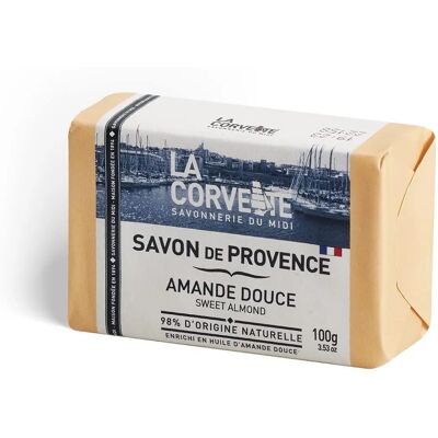 La Corvette Savon Amande Douce de Provence - Savon, Parfum, Famille, Mains & Corps - Publicité La Corvette Savon Amande Douce de Provence - Savon, Parfum, Famille, Mains & Corps - Publicité