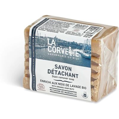 La Corvette Savon de Marseille Bio aux Noix de Lavage 250 g - Savon à lessive - Publicité La Corvette Savon de Marseille Bio aux Noix de Lavage 250 g - Savon à lessive - Publicité