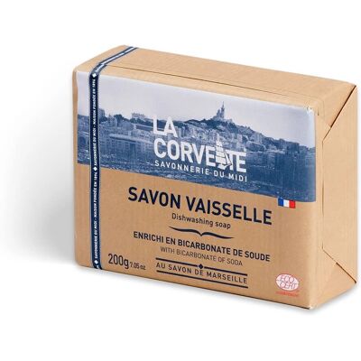 LA CORVETTE Marseille Seife Geschirrspülmittel - Eco 200g LA CORVETTE Marseille Seife Geschirrspülmittel - Eco 200g