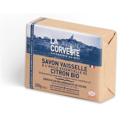 La Corvette Zitronen-Bicarbonat Spülmittel - Seife La Corvette Zitronen-Bicarbonat Spülmittel - Seife