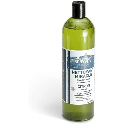LA CORVETTE Eco citron 1000 ml Nettoyant multi-surfaces - Publicité LA CORVETTE Eco citron 1000 ml Nettoyant multi-surfaces - Publicité