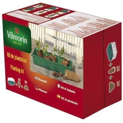 Kit Serre Vilmorin - 24 Godets 6cm - Écologique - Publicité Kit Serre Vilmorin - 24 Godets 6cm - Écologique - Publicité