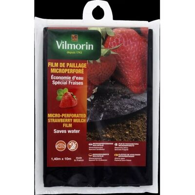 Film plastique microperforé pour fraises - 1,40m x 10m - Publicité Film plastique microperforé pour fraises - 1,40m x 10m - Publicité