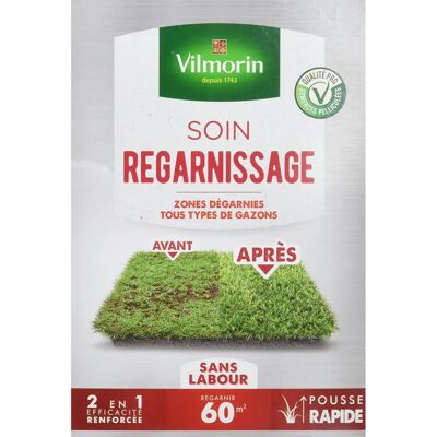 VILMORIN 4466314 - Semences universelles de regarnissage 2 en 1, vert, 1 kg - Publicité VILMORIN 4466314 - Semences universelles de regarnissage 2 en 1, vert, 1 kg - Publicité