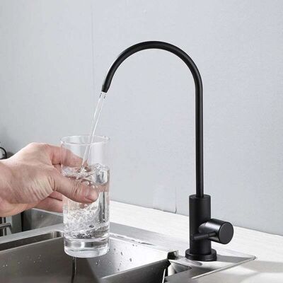 SJQKA 360° Stainless Steel Black Kitchen Faucet SJQKA 360° Stainless Steel Black Kitchen Faucet