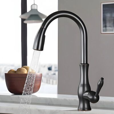 SJQKA - Copper Kitchen Faucet - 360° Rotation - Faucet SJQKA - Copper Kitchen Faucet - 360° Rotation - Faucet