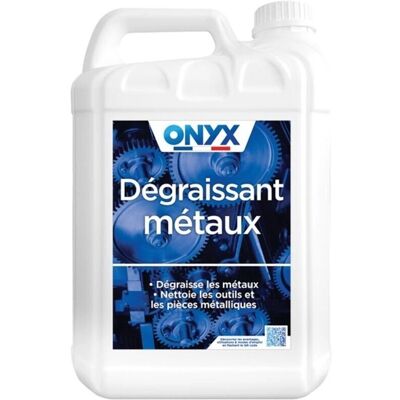 Dégraissant Métaux Onyx - 5L - Nettoyant Métal Dégraissant Métaux Onyx - 5L - Nettoyant Métal