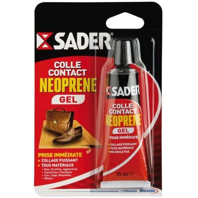 SADER Colle - 55ml Gel de néoprène pour collage SADER Colle - 55ml Gel de néoprène pour collage