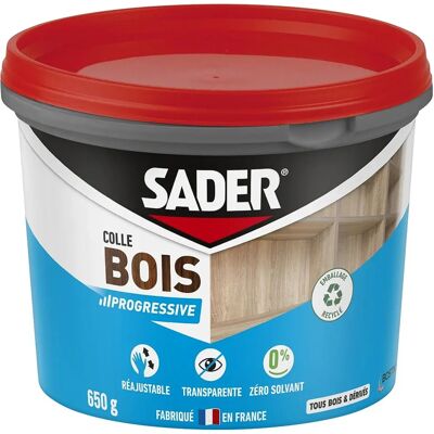 Bostik AT041014 - Colle pour bois - 650g - Sader Bostik AT041014 - Colle pour bois - 650g - Sader