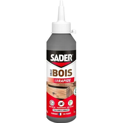 Colle à Bois Sader - Prise Rapide, 100g - Intérieur/Extérieur Colle à Bois Sader - Prise Rapide, 100g - Intérieur/Extérieur